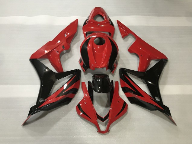 2007-2008 Metallic Red OEM Style Honda CBR600RR Fairings for Sale