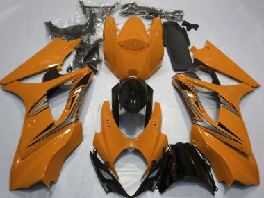 2007-2008 Orange OEM Style Suzuki GSXR 1000 Fairings for Sale