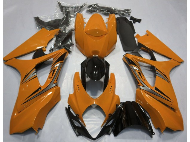 2007-2008 Orange OEM Style Suzuki GSXR 1000 Fairings for Sale