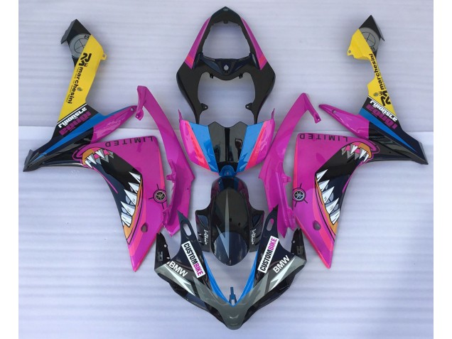 2007-2008 Pink Shark Yamaha R1 Fairings for Sale