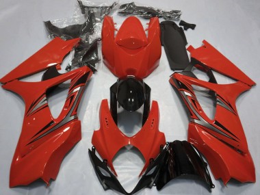 2007-2008 Red OEM Style Suzuki GSXR 1000 Fairings for Sale