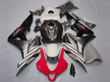 2007-2008 Red White and Gray Honda CBR600RR Fairings for Sale