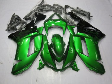 2007-2008 Special Green Kawasaki ZX6R Fairings for Sale