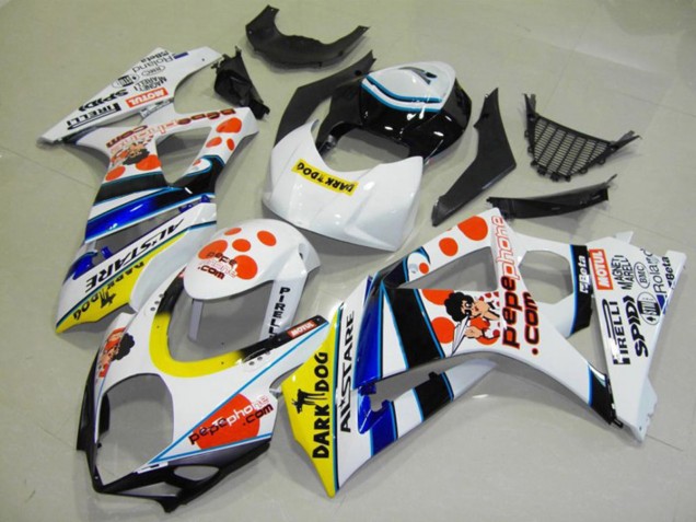 2007-2008 Spots Suzuki GSXR 1000 Fairings for Sale