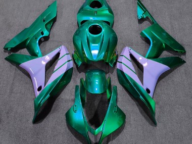 2007-2008 Turquoise and Milky Purple Honda CBR600RR Fairings for Sale