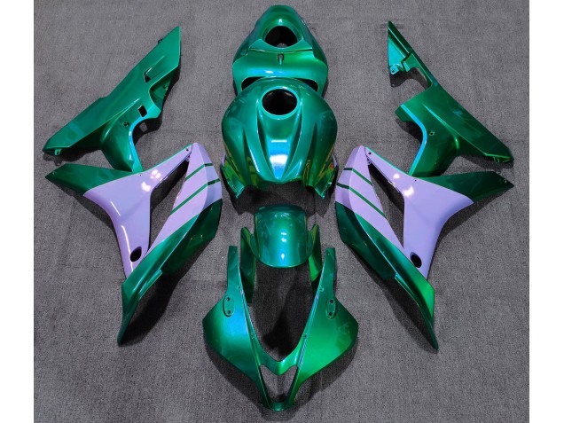 2007-2008 Turquoise and Milky Purple Honda CBR600RR Fairings for Sale