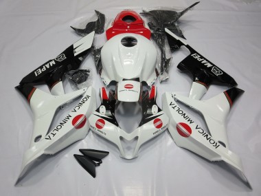 2007-2008 White and Red KM Honda CBR600RR Fairings for Sale