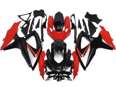 2008-2010 Custom Red OEM Style Suzuki GSXR 600-750 Fairings for Sale