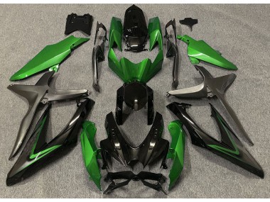 2008-2010 Gloss Green & Green R Suzuki GSXR 600-750 Fairings for Sale