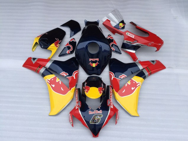 2008-2011 Blue Red Bull Honda CBR1000RR Fairings for Sale