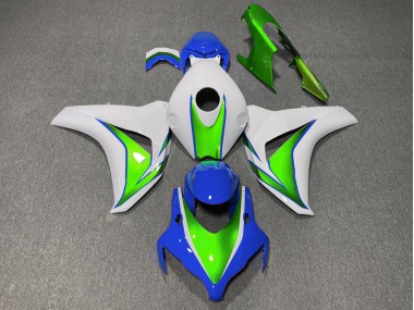 2008-2011 Gloss Green and Blue Honda CBR1000RR Fairings for Sale