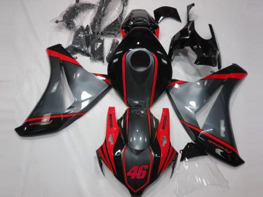 2008-2011 Gray Motul & Red Honda CBR1000RR Fairings for Sale