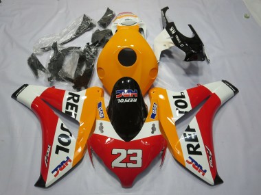 2008-2011 Off Orange Repsol Honda CBR1000RR Fairings for Sale