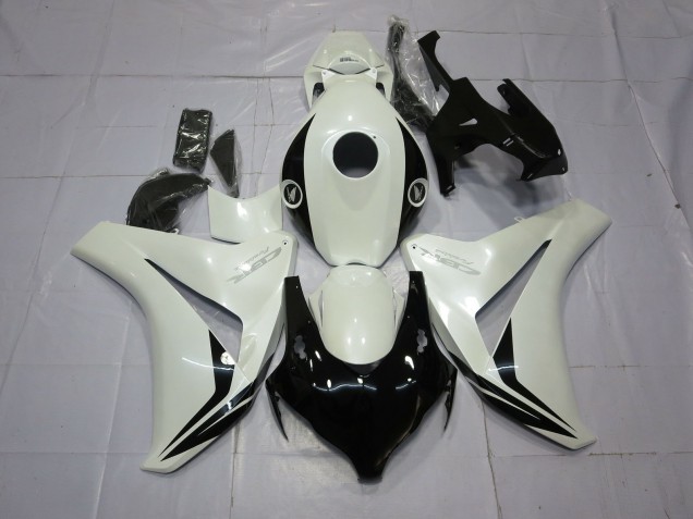 2008-2011 Pearl White and Black Honda CBR1000RR Fairings for Sale