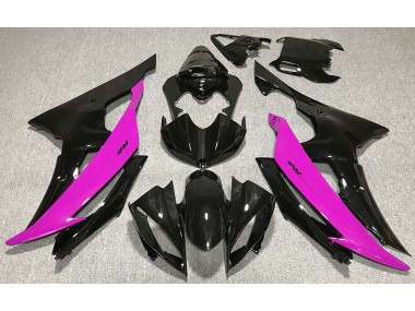 2008-2016 Gloss Black & Pink Yamaha R6 Fairings for Sale