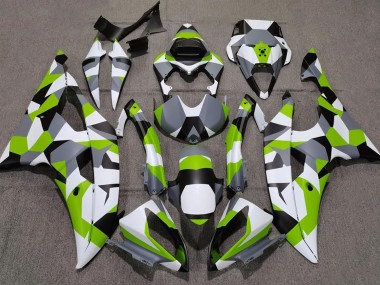 2008-2016 Light Green Camo Plain Yamaha R6 Fairings for Sale