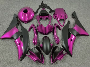 2008-2016 Pink and Matte Black Yamaha R6 Fairings for Sale