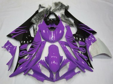 2008-2016 Purple Flame Style Yamaha R6 Fairings for Sale