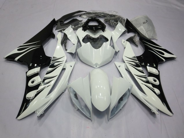 2008-2016 White Flame Yamaha R6 Fairings for Sale