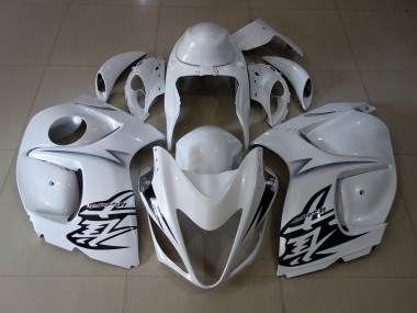 2008-2019 White Suzuki GSXR 1300 Fairings for Sale