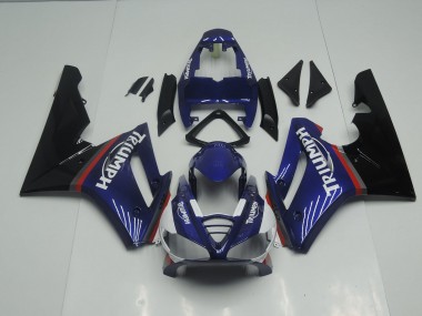 2009-2012 Blue and Red Gloss Triumph Daytona 675 Fairings for Sale