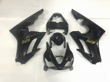 2009-2012 Gloss Black & Gold Triumph Daytona 675 Fairings for Sale