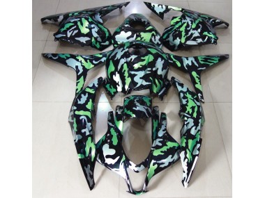 2009-2012 Green Snow Camo Honda CBR600RR Fairings for Sale