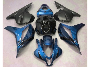 2009-2012 Light Blue with Black Honda CBR600RR Fairings for Sale