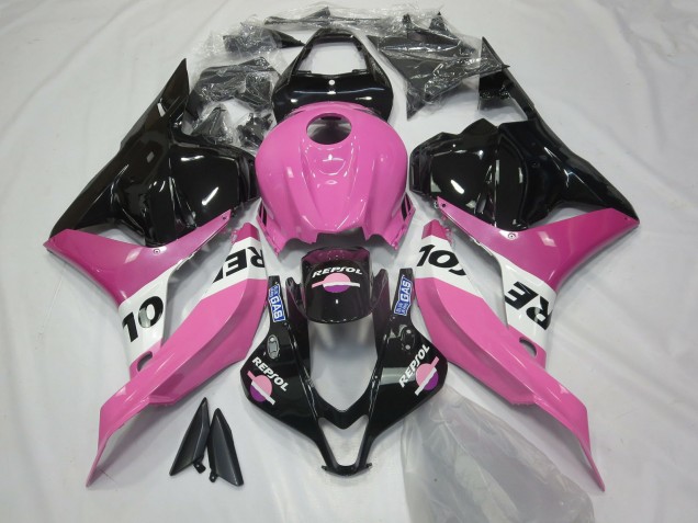 2009-2012 Pink Special Repsol Honda CBR600RR Fairings for Sale