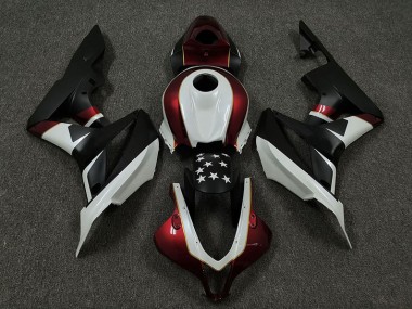 2009-2012 Racing Red and Black Honda CBR600RR Fairings for Sale