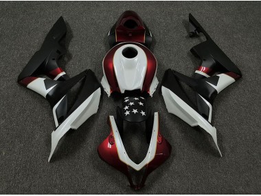 2009-2012 Racing Red and Black Honda CBR600RR Fairings for Sale