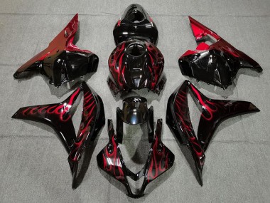 2009-2012 Red Flame Honda CBR600RR Fairings for Sale