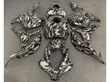 2009-2012 Tan and Silver Camo Honda CBR600RR Fairings for Sale