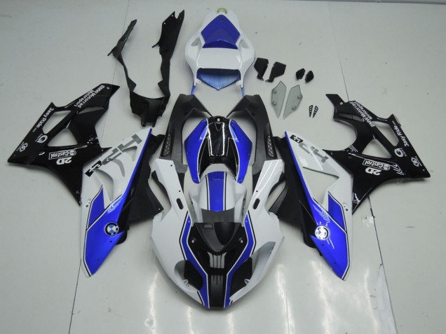 2009-2016 Blue and White BMW S1000RR Fairings for Sale