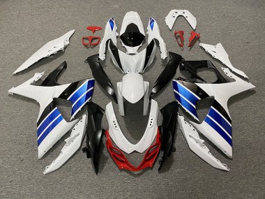 2009-2016 Gloss White Blue Black and Red Suzuki GSXR 1000 Fairings for Sale