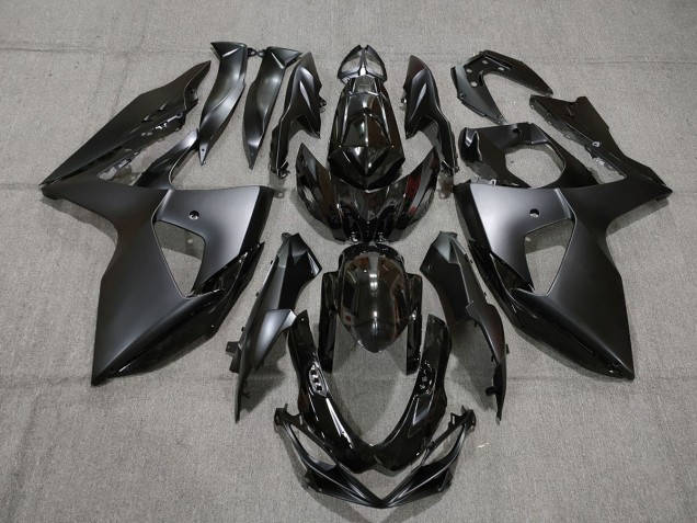 2009-2016 Gloss and Matte Black Style Suzuki GSXR 1000 Fairings for Sale