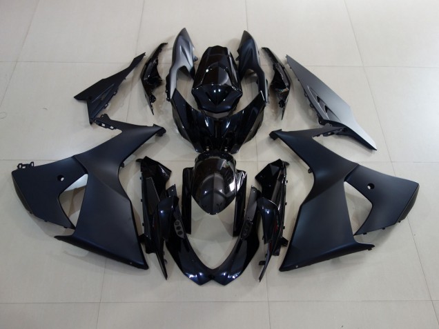 2009-2016 Matte Black and Gloss Black Suzuki GSXR 1000 Fairings for Sale