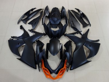 2009-2016 Matte and Orange Suzuki GSXR 1000 Fairings for Sale