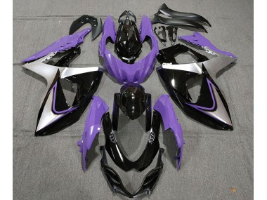 2009-2016 Purple Silver and Black Suzuki GSXR 1000 Fairings for Sale