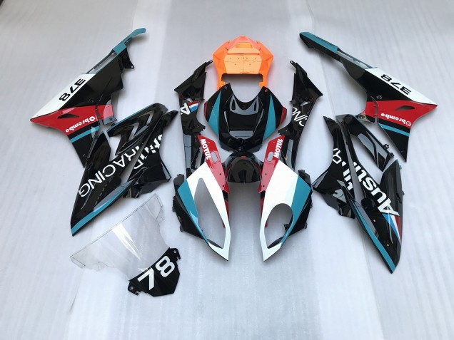 2009-2018 Gloss Black Custom BMW S1000RR Fairings for Sale