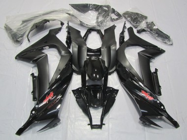 2011-2015 Black Matte Gloss Kawasaki ZX10R Fairings for Sale