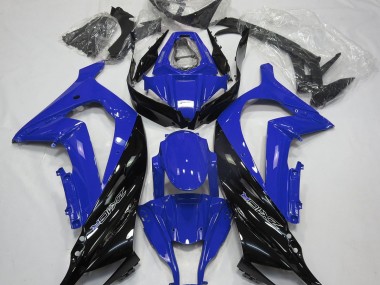 2011-2015 Gloss Blue and Black Kawasaki ZX10R Fairings for Sale