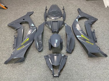 2011-2015 Nardo Grey & Yellow Kawasaki ZX10R Fairings for Sale