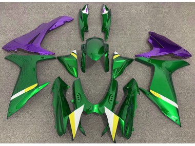 2011-2020 Gloss Green and Purple Suzuki GSXR 600-750 Fairings for Sale