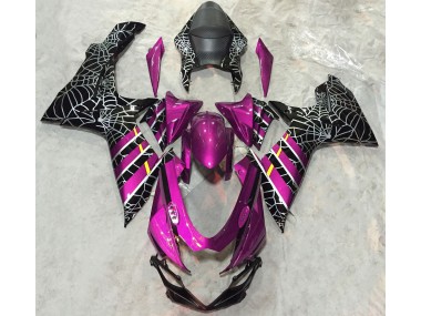 2011-2020 Gloss Pink Spider Suzuki GSXR 600-750 Fairings for Sale