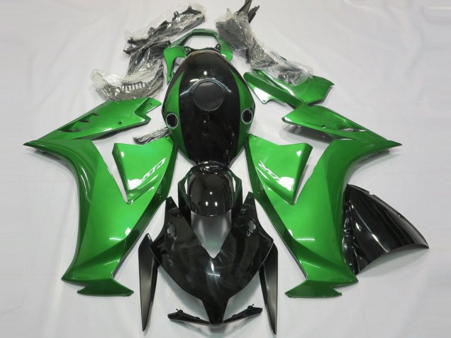 2012-2016 Gloss Black and Green Honda CBR1000RR Fairings for Sale