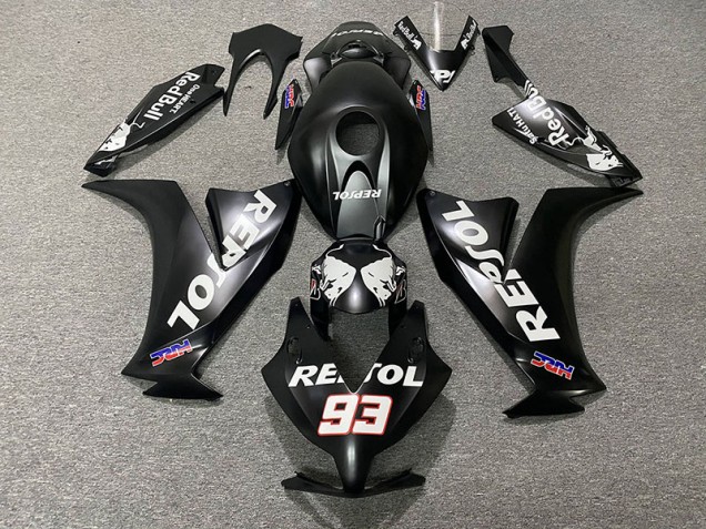 2012-2016 Matte Black Repsol Honda CBR1000RR Fairings for Sale