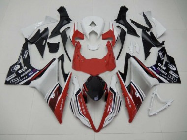 2013-2016 Red white and Black Style Triumph Daytona 675 Fairings for Sale