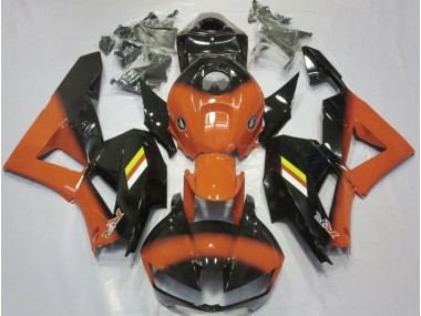 2013-2020 Gloss Orange and Black Fade Honda CBR600RR Fairings for Sale