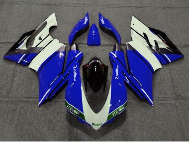 2015-2017 Dark Blue OEM Style Ducati 959 1299 Fairings for Sale